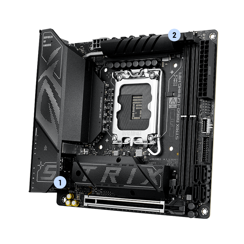 Thông số kỹ thuật chuyên game của Strix B860-I