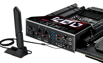 ROG Maximus Z890 Hero BTF with ASUS WiFi Q-Antenna