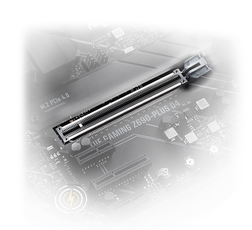 TUF GAMING Z690-PLUS D4’s PCIe 5.0.