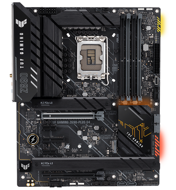 TUF GAMING Z690-PLUS  D4 features multiple temperature sources. 